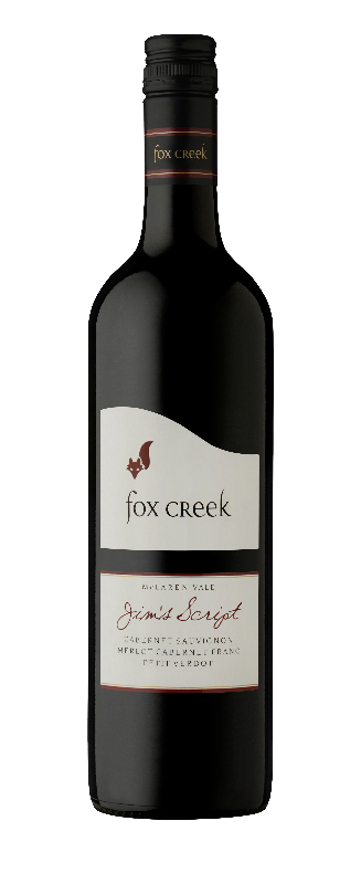 Jim's Script Fox Creek Wines McLaren Vale