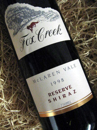 1998 Reserve Shiraz 750 ml